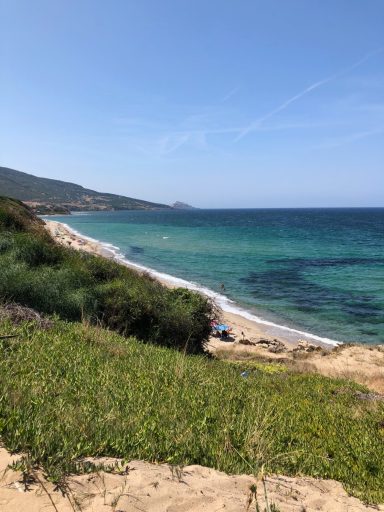 Valledoria Coast towards Castlesardo
